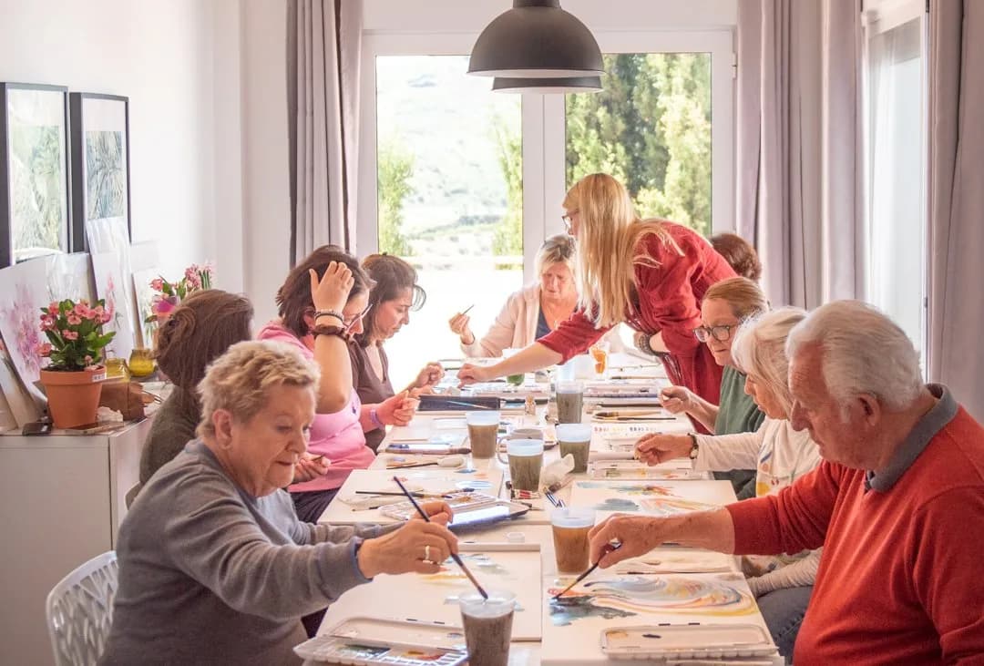 Painting retreat in Albaida, Spain, 2026