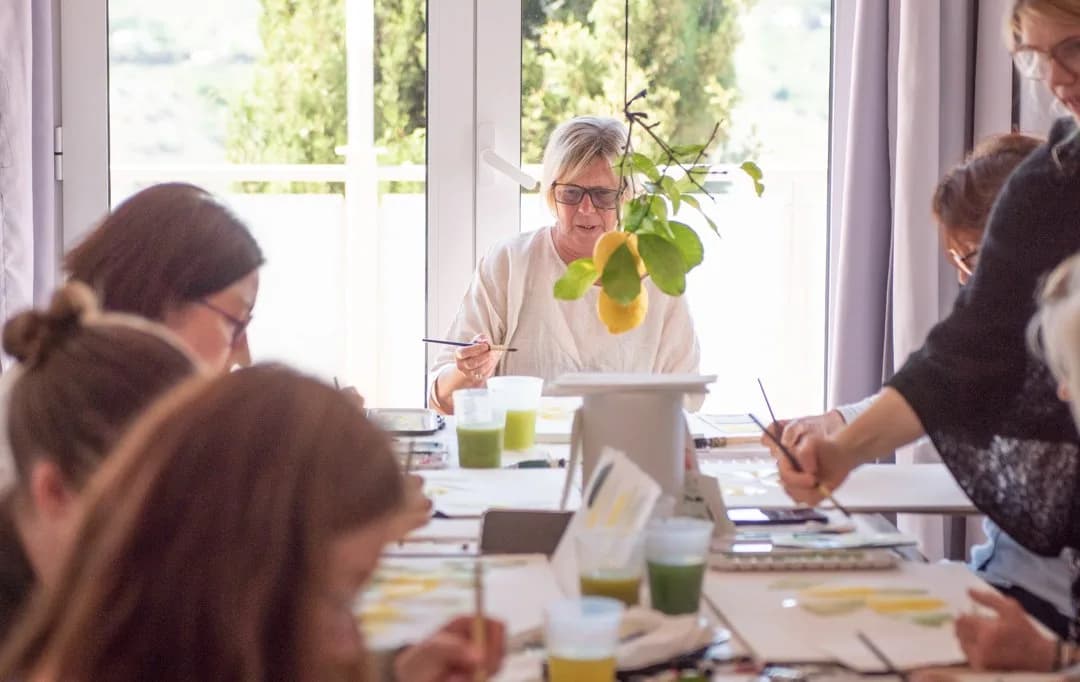 Painting retreat in Albaida, Spain, 2026
