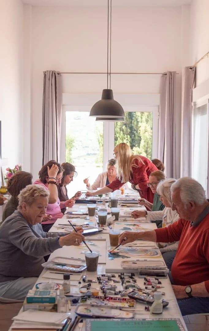 Painting retreat in Albaida, Spain, 2026