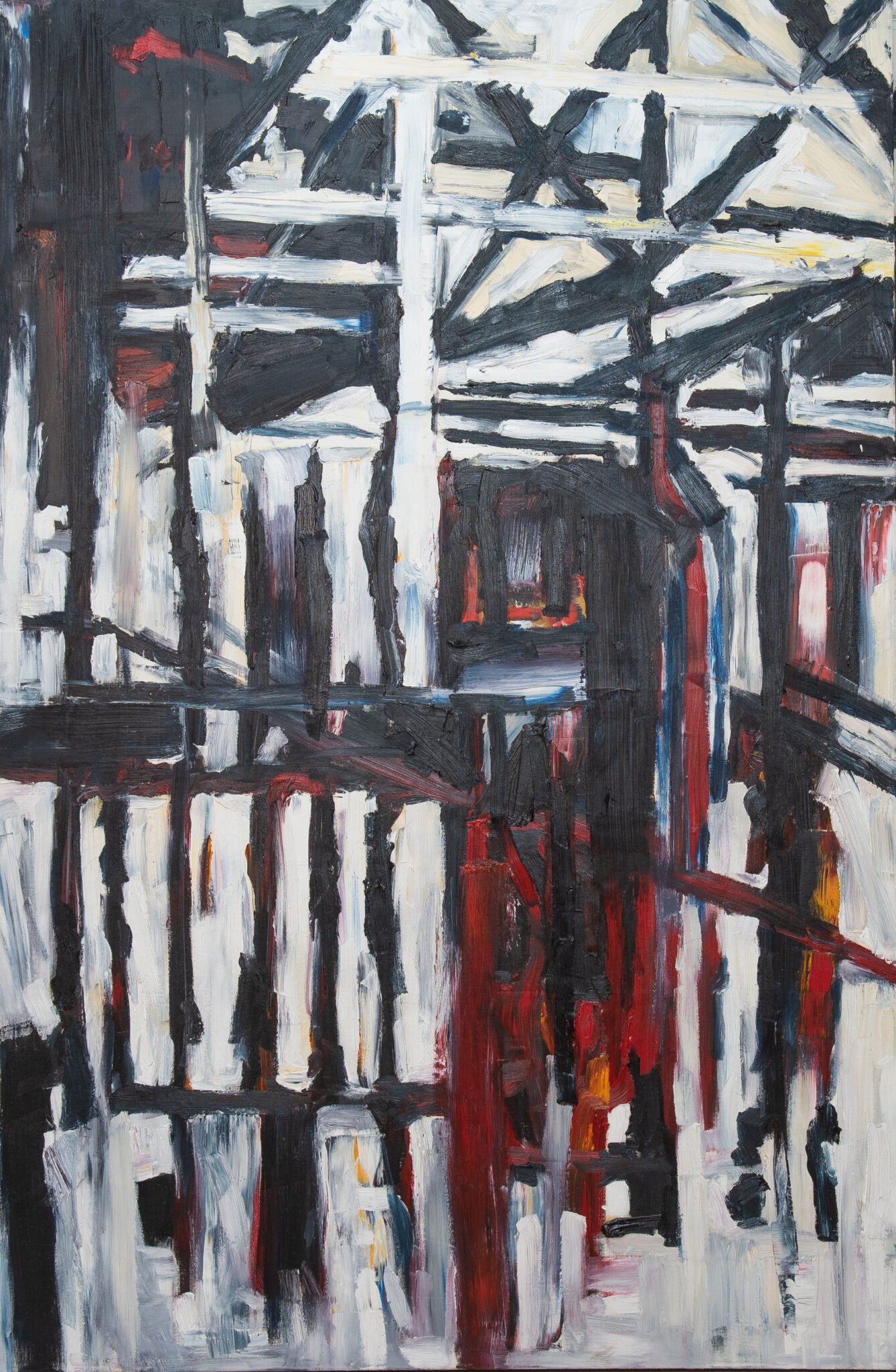 Abstract 1, an original oil work by Jurga Vilimaite