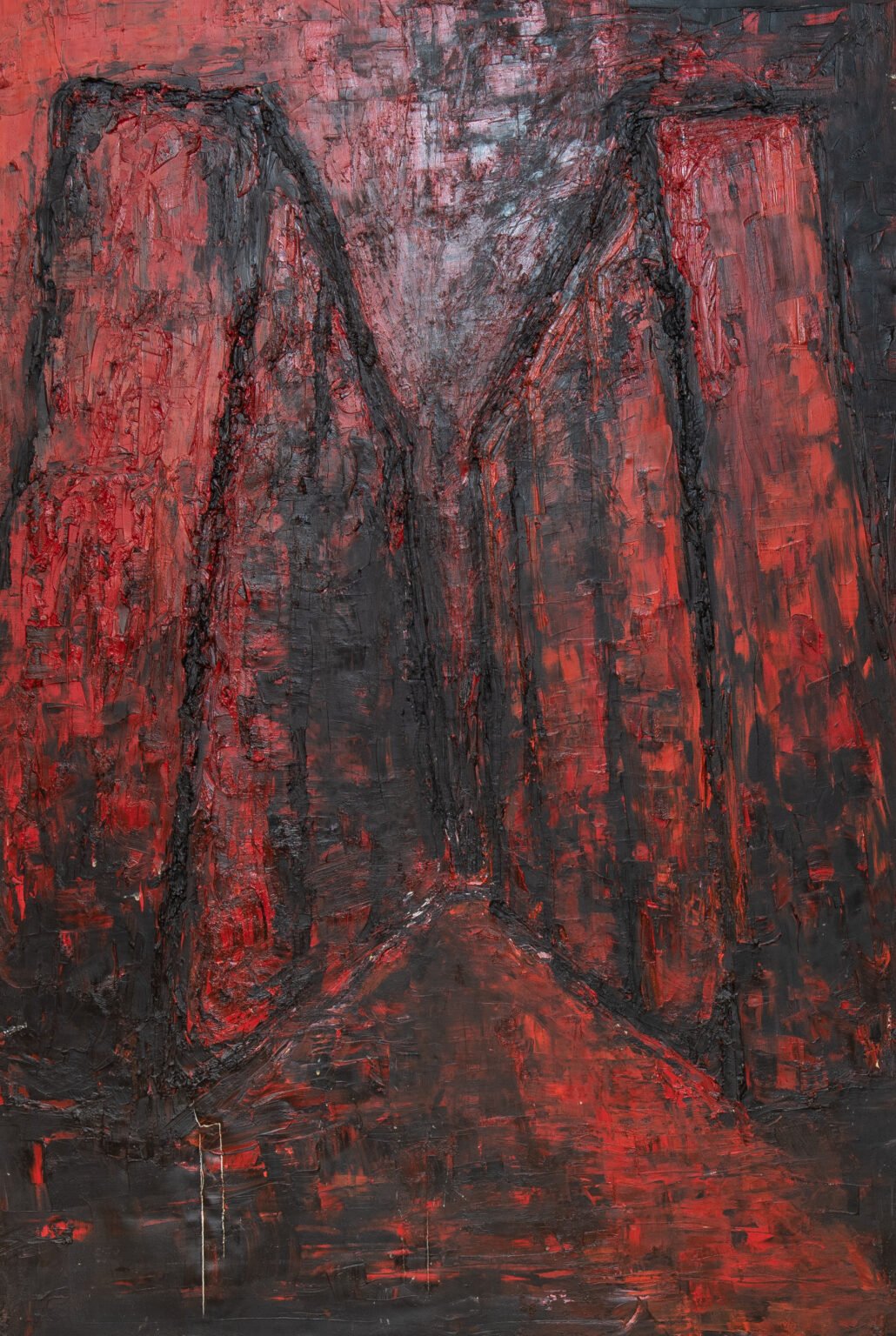 Abstract 2, an original oil work by Jurga Vilimaite