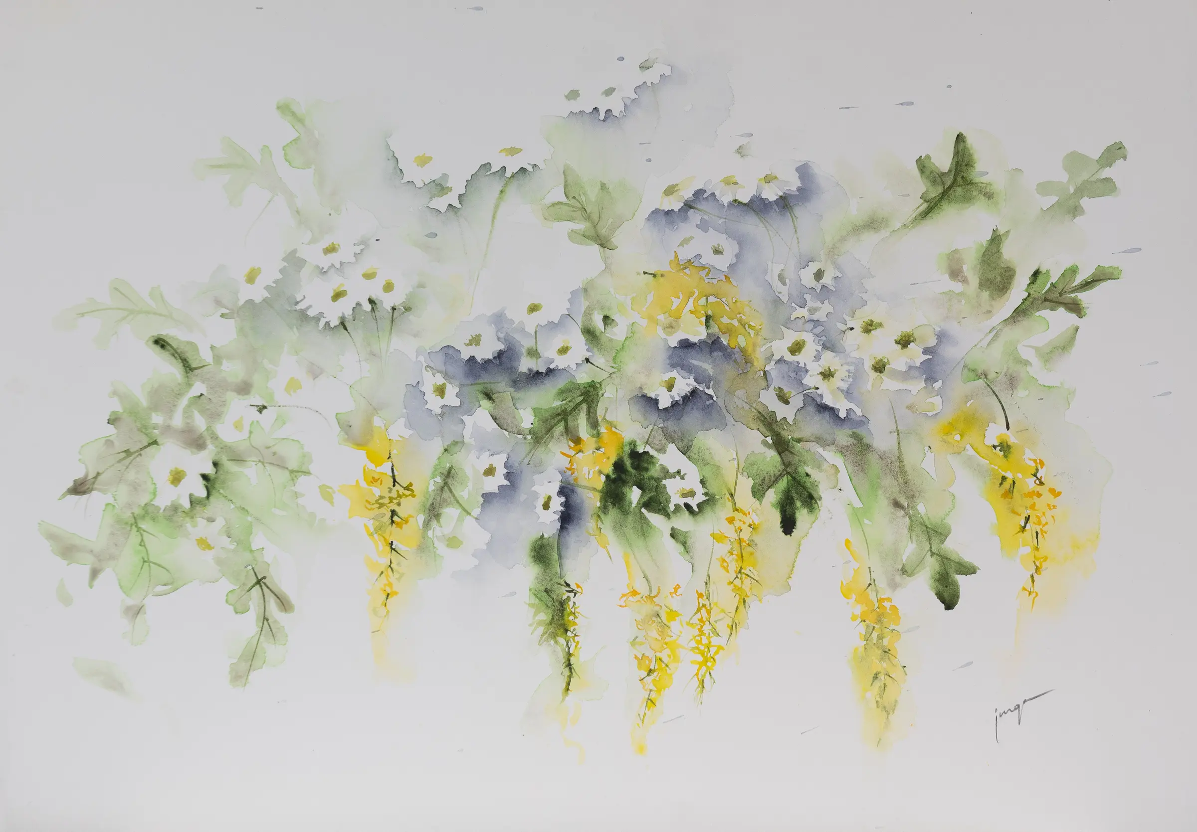 Summer, an original watercolour painting by Jurga Vilimaite