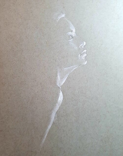 Youth, an original drawing work by Jurga Vilimaite