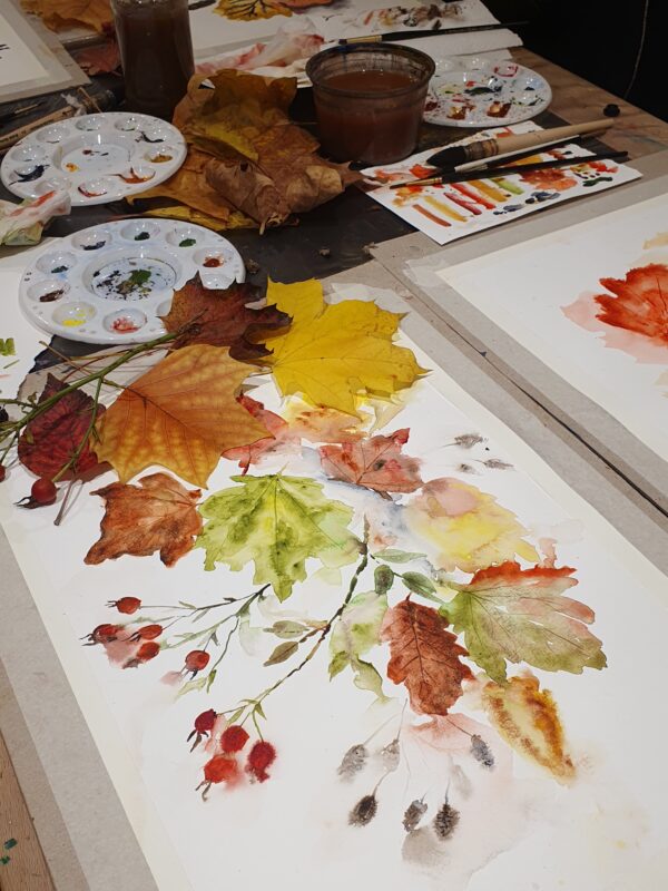 Loose watercolour workshop Cass Art Kensington (1 class £35 / bundle of 5 classes £150) - Image 5