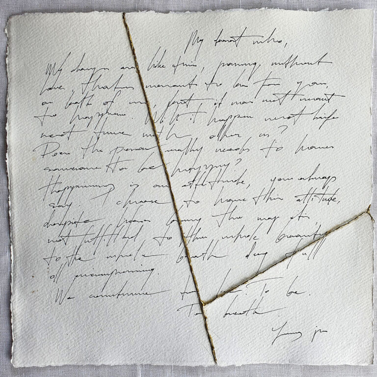 Kintsugi letter 1